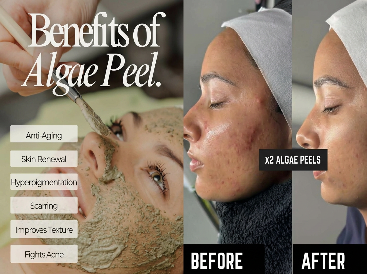 Algae Peel Treatment for skin rejuvenation
